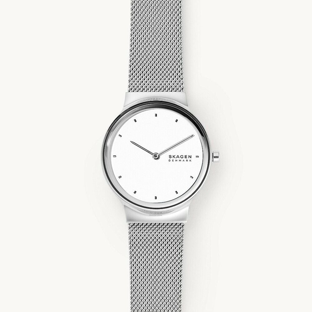 New Skagen Freja Silver-Tone Steel Mesh Bracelet Watch SKW2823, Women Jewelry
